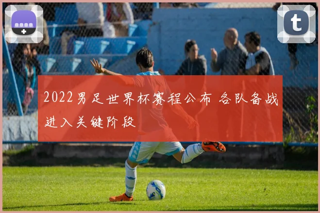 2022男足世界杯赛程公布 各队备战进入关键阶段